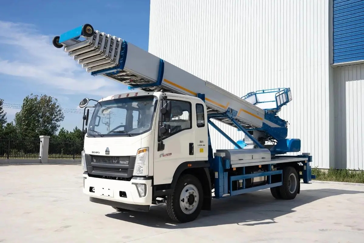 蒙阴专业的云梯车出租